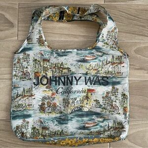 Johnny Was California Scenic Print Tote Bag